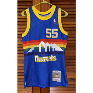 Dikembe Mutombo #55 Denver Nuggets Mitchell & Ness 1991-92 Jersey Men's Small